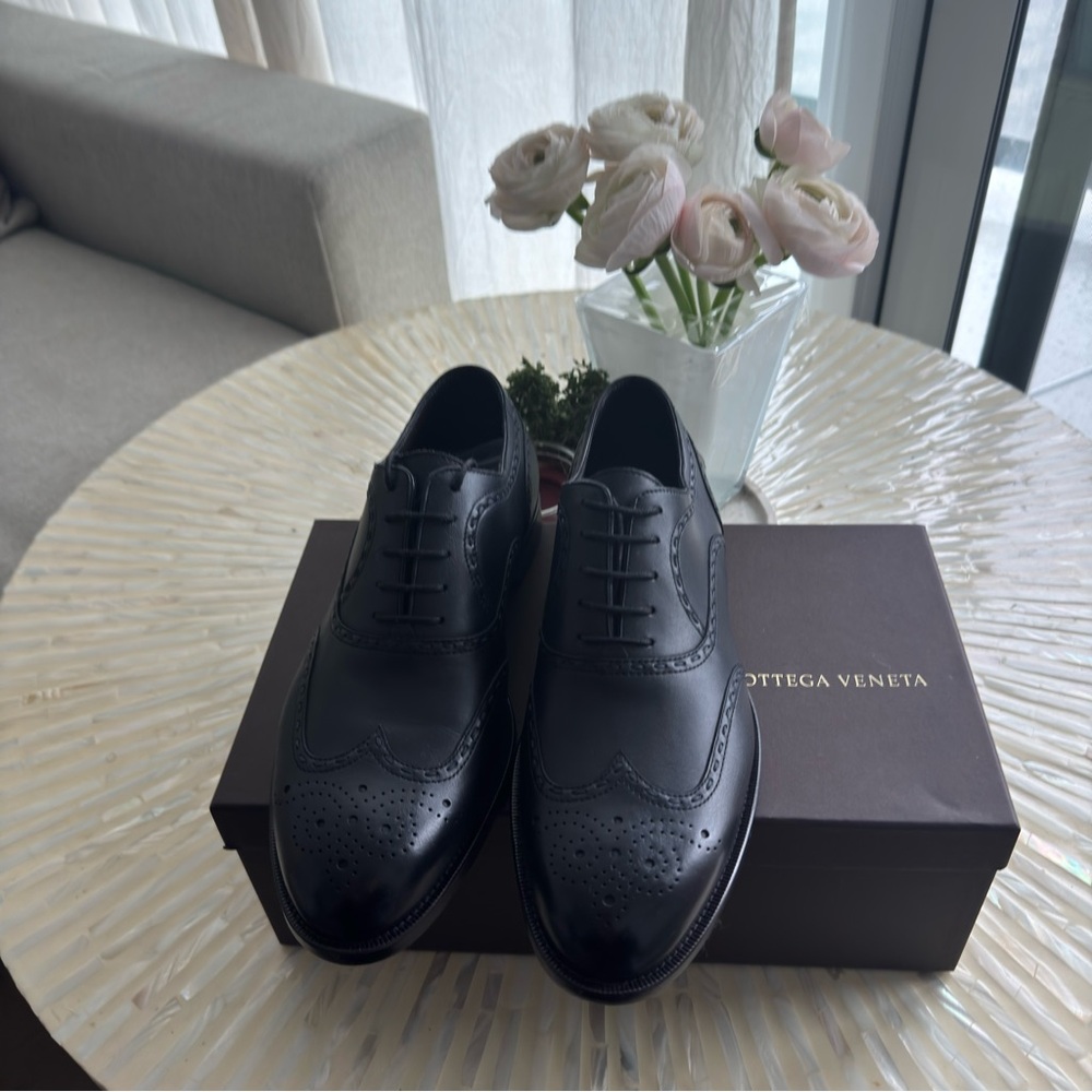 Bottega Veneta Black Men's Dress Shoes